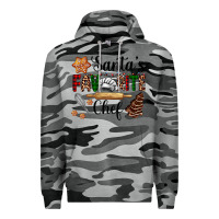 Slate Camo santa's favorite chef Premium Hoodie - AdoDesignShop