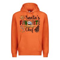 Carrot santa's favorite chef Premium Hoodie - AdoDesignShop