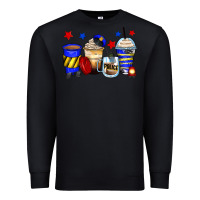 Black police coffee cups Premium Sweatshirt - Zillion Design Studio
