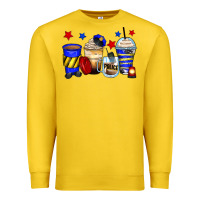Lemon police coffee cups Premium Sweatshirt - Zillion Design Studio