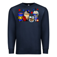 Navy police coffee cups Premium Sweatshirt - Zillion Design Studio