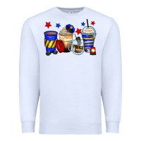 White police coffee cups Premium Sweatshirt - Zillion Design Studio