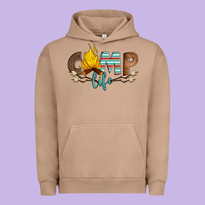 Camp Life Urban Hoodie Designed By Artiststas