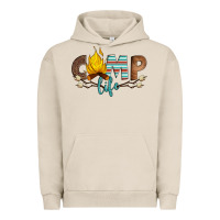 Pigment French Oak camp life Urban Hoodie - Artiststas