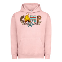 Pigment Salmon camp life Urban Hoodie - Artiststas