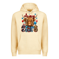 Pina Colada oh my stars 4th of july shaggy cow Premium Hoodie - Jasminsmagicworld