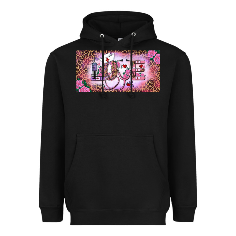 Valentine's Day Nurse Love Heavyweight Hoodie by RanaPortraitStore | Teevron