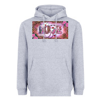 Heather Grey Valentine's Day Nurse Love Heavyweight Hoodie - RanaPortraitStore
