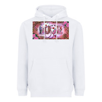 White Valentine's Day Nurse Love Heavyweight Hoodie - RanaPortraitStore