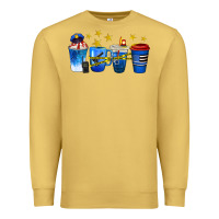 Antique Gold police coffee cups Premium Sweatshirt - texasbilliewilder