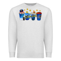 Oatmeal Heather police coffee cups Premium Sweatshirt - texasbilliewilder