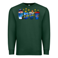 Sports Green police coffee cups Premium Sweatshirt - texasbilliewilder