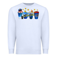 White police coffee cups Premium Sweatshirt - texasbilliewilder