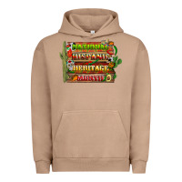 Pigment Burro national hispanic heritage month with background Urban Hoodie - BundleAndBundleShop