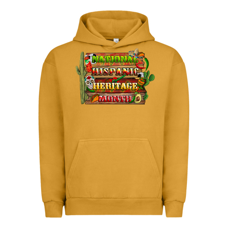 National Hispanic Heritage Month With Background Urban Hoodie by BundleAndBundleShop | Teevron