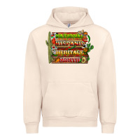 Sandshell national hispanic heritage month with background Urban Hoodie - BundleAndBundleShop
