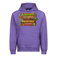 Tulip national hispanic heritage month with background Urban Hoodie - BundleAndBundleShop