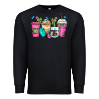 Black mother's day coffee cups Premium Sweatshirt - Zillion Design Studio