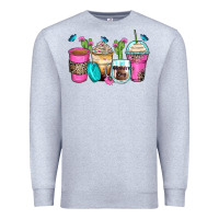 Heather Grey mother's day coffee cups Premium Sweatshirt - Zillion Design Studio