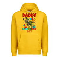 Lemon daddy of the birthday boy t rex Premium Hoodie - Artiststas