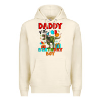 Tofu daddy of the birthday boy t rex Premium Hoodie - Artiststas