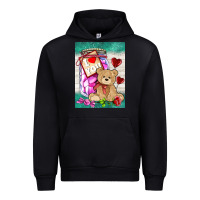 Black candy jar with bear  air Urban Hoodie - AdoDesignShop