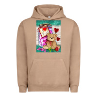 Pigment Burro candy jar with bear  air Urban Hoodie - AdoDesignShop