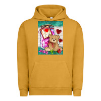 Pigment Peanut Butter candy jar with bear  air Urban Hoodie - AdoDesignShop