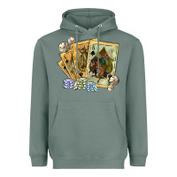 Sage western rodeo playing cards tbw Heavyweight Hoodie - texasbilliewilder