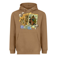 Toasted Coconut western rodeo playing cards tbw Heavyweight Hoodie - texasbilliewilder