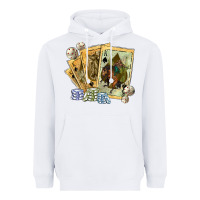 White western rodeo playing cards tbw Heavyweight Hoodie - texasbilliewilder