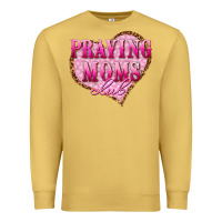 Antique Gold praying moms club Premium Sweatshirt - texasbilliewilder