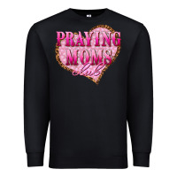 Black praying moms club Premium Sweatshirt - texasbilliewilder