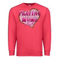 Cardinal praying moms club Premium Sweatshirt - texasbilliewilder