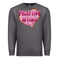 Charcoal Heather praying moms club Premium Sweatshirt - texasbilliewilder