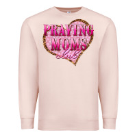 Pale Pink praying moms club Premium Sweatshirt - texasbilliewilder