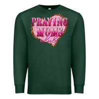 Sports Green praying moms club Premium Sweatshirt - texasbilliewilder