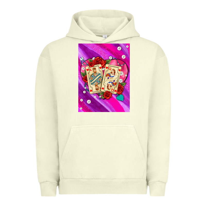 Playing Cards With Pearls And Glitter Air Urban Hoodie by AdoDesignShop | Teevron