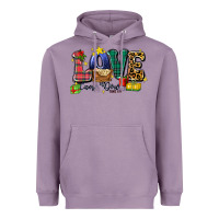 Lavender love came down luke 2 11 Heavyweight Hoodie - Zillion Design Studio