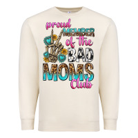 Sandshell proud member of the bad moms club Premium Sweatshirt - texasbilliewilder