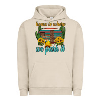 Pigment French Oak home is where we park it Urban Hoodie - Artiststas