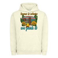 Pigment Pistachio home is where we park it Urban Hoodie - Artiststas