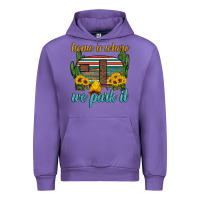 Tulip home is where we park it Urban Hoodie - Artiststas