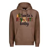 Chestnut santa's favorite baby Premium Hoodie - AdoDesignShop
