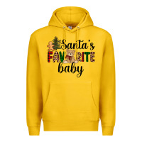 Lemon santa's favorite baby Premium Hoodie - AdoDesignShop