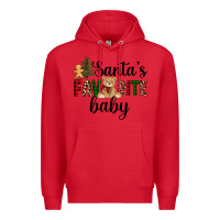 Red santa's favorite baby Premium Hoodie - AdoDesignShop