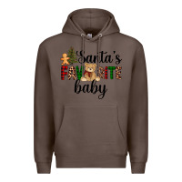 Coffee santa's favorite baby Premium Hoodie - AdoDesignShop