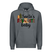 Rock santa's favorite baby Premium Hoodie - AdoDesignShop