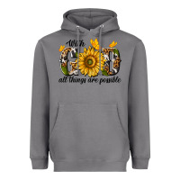 Storm with god all things are possible Heavyweight Hoodie - texasbilliewilder