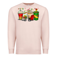 Pale Pink juneteenth coffee cups Premium Sweatshirt - Zillion Design Studio